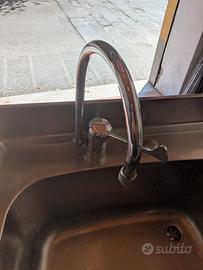 Lavello acciaio inox 70x70