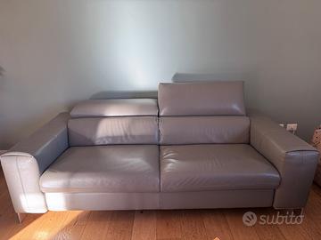 Divano Nicoline in pelle