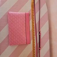 Tracollina borsetta, pochette Mickael Kors Rosa