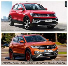 Ricambi volkswagen t-cross 2019-2026
