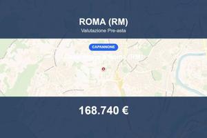 Immobile in asta di 360 m² a Roma