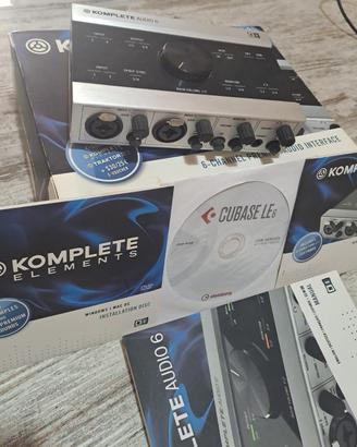 Scheda Audio Native Instruments Komplete Audio 6