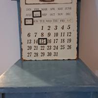 Calendario perpetuo in metallo