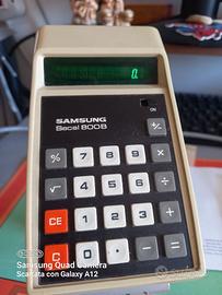 Calcolatrice Samsung Secal 800B vintage