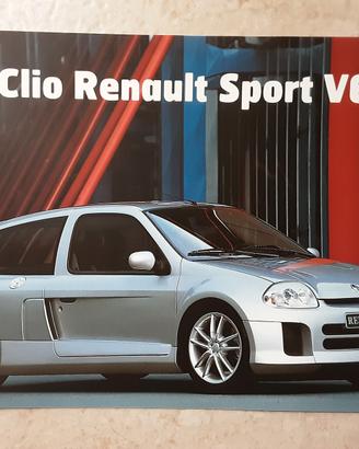 Depliants brochures originali Renault Clio 3.0 V6