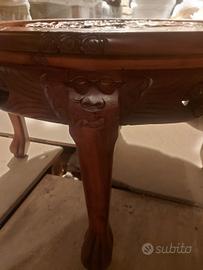 Tavolino etnico in legno