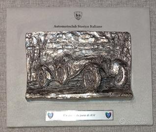 Rara targa ASI automotoclub storico italiano