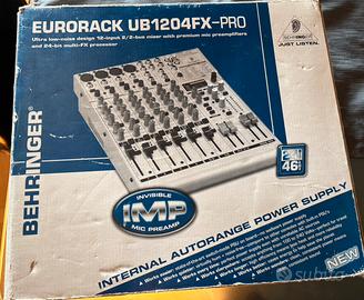 Mixer con effetti Fx Behringer 10 canali