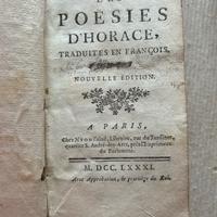 Libro di poesie antico