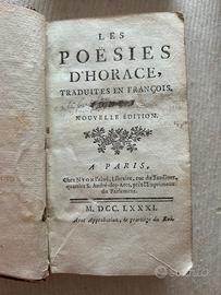 Libro di poesie antico