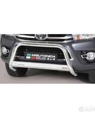 Toyota Hi-Lux 2016>2018 Bull Bar Anteriore inox