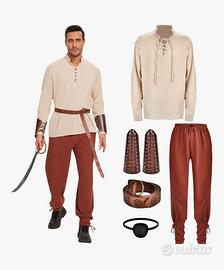 vestito uomo da pirata
