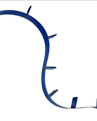 mensola Kartell reggilibri a 7 divisori