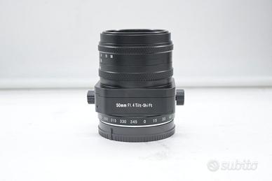 7artisan 50mm f 1.4 Tilt Shift X Sony E