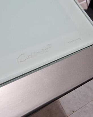 tavolo Calligaris vetro temperato bianco