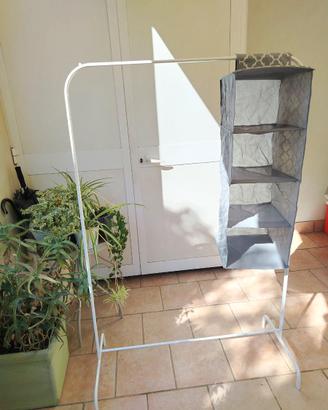 Appendiabiti con custodia 