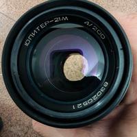 Jupiter-21M 200mm f/4 - Teleobiettivo Sovietico M4