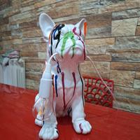 lampada Bulldog graffiti