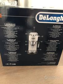 Macchina caffè De Longhi Dedica Style bianca