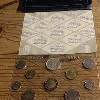 DIVISIONALE ITALIA-ANNO 1986-11 VALORI-2 ARGENTI