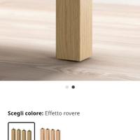 Piede legno per letto ikea