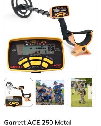 metaldetector ace carret 250