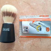 Gillette contour plus da 5 lame + pennello wilkins