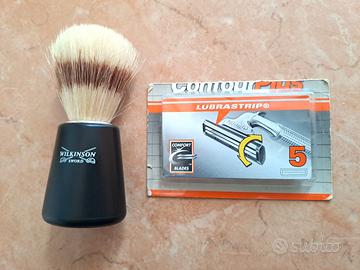 Gillette contour plus da 5 lame + pennello wilkins