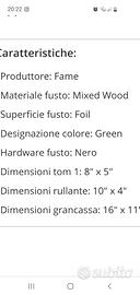 Batteria FAME junior 3/6anni