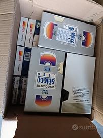 videocassette VHS registrate 39 pz