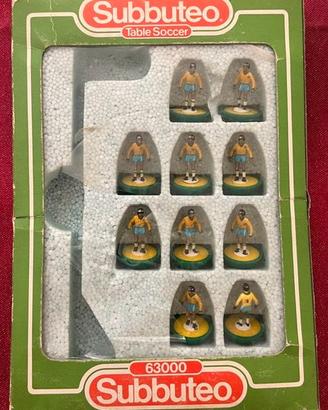 Subbuteo - Lotto 2 squadre:  Brasile + Inter