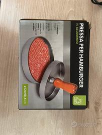 Pressa per hamburger professionale