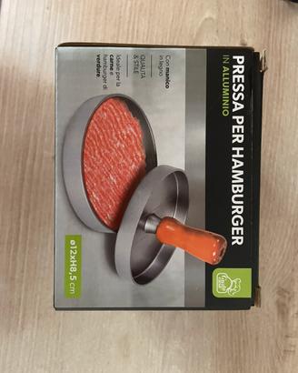 Pressa per hamburger professionale