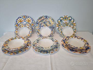 Servizio piatti da 6 Brandani Medicea (18 pezzi)