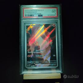 Charmander 168 - Carta Pokémon Full Art 151 PSA 9