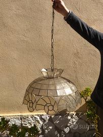 Lampadario di madreperla