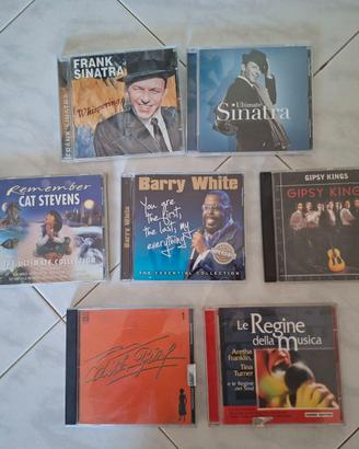 Lotto 7 cd cantanti stranieri famosi