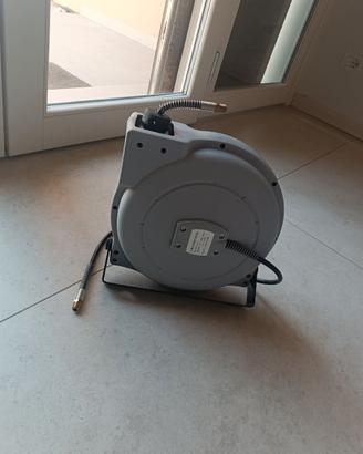 Avvolgitubo aria 10 m di tubo a 12 bar nuovo 1/4"