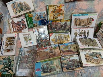 soldatini guerra esercito 30 scatole montaggio