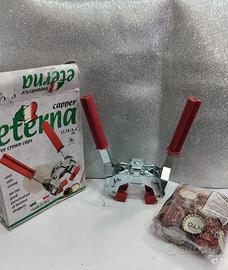 Tappatrice con 2 leve, giardino, salsa di pomodoro