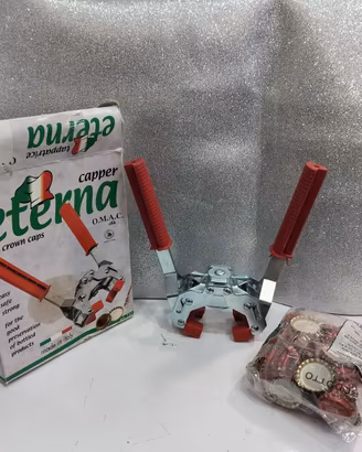Tappatrice con 2 leve, giardino, salsa di pomodoro