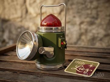 Lanterna vintage Liez "Flasher King" anni '60