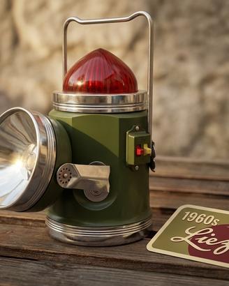 Lanterna vintage Liez "Flasher King" anni '60