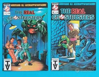 Lotto fumetti "The Real Ghostbusters" n.1 e n.4