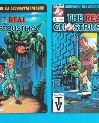 Lotto fumetti "The Real Ghostbusters" n.1 e n.4