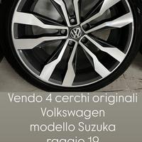 Cerchi in lega originali vw mod.Suzuka