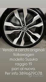 Cerchi in lega originali vw mod.Suzuka