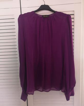 camicia pura seta luisa spagnoli