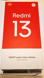 Xiaomi Redmi 13 nuovo con sigillo, Midnight Black 
