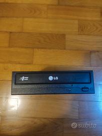 Masterizzatore DVD LG  GH22NS70  SATA 22x  PC Desk